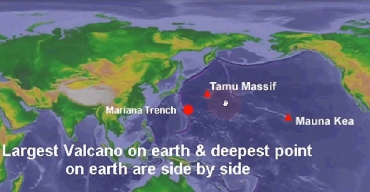 山塊 タム 太陽系最大級の海底火山「タム山塊」が噴火したら？